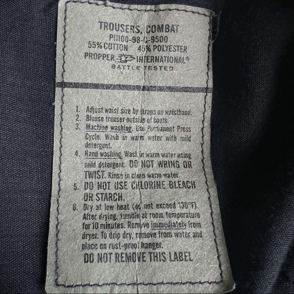 Propper International Combat Pants Button Fly Cam… - image 7